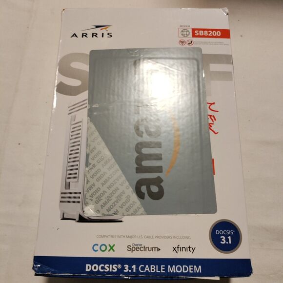 ARRIS (SB8200) - Cable Modem - Fast DOCSIS 3.1 , Approved for Comcast Spectrum - Picture 2 of 5